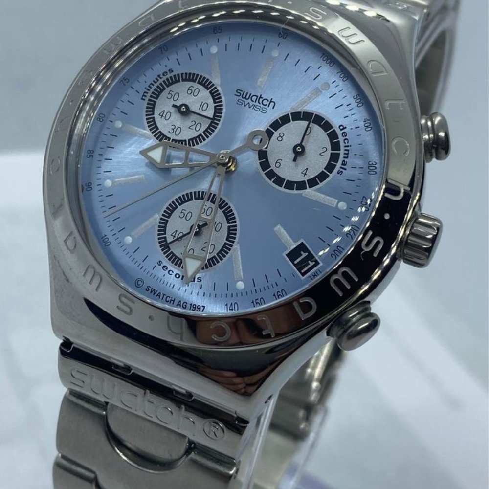 SWATCH Classic Watch for MEN Size Stainles…